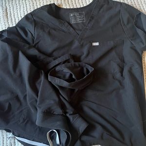 Figs scrub set women’s XL black